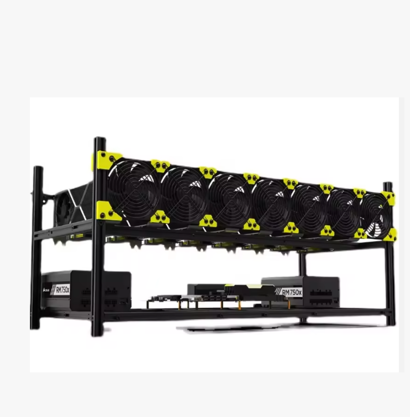 VEDDHA Aluminum Stackable Open - Gpu Mining Rig Frame 8 Gpu 评论和价格