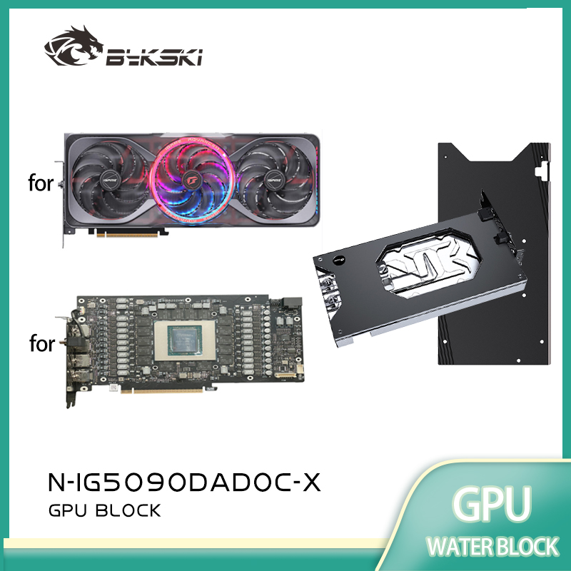 Bykski GPU Block for Colorful  - Rtx 5090 32Gb 评论和价格