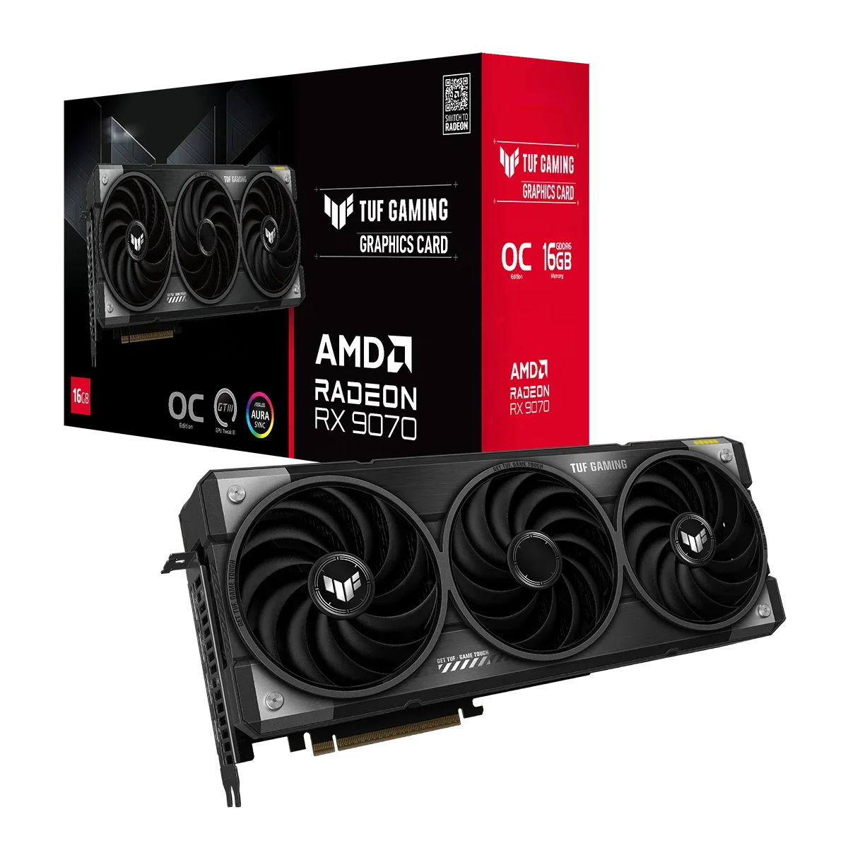 2025 TUF Gaming Radeon RX 9070 - Rx 9070 16Gb 评论和价格